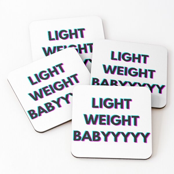Item preview, LIGHT WEIGHT BABYYYYY Funny Gym Gift designed and sold by Kaczorek-Shop.
