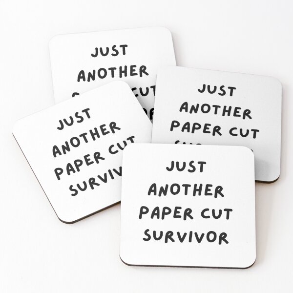 Item preview, Just another paper cut survivor  designed and sold by HadleyCruz.