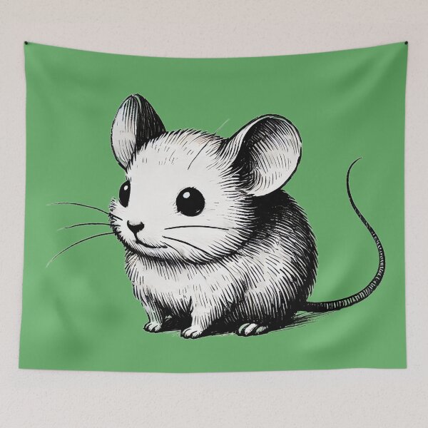 Item preview, Cheeky Mouse - Cartoon Charm for All Ages designed and sold by TSQ.