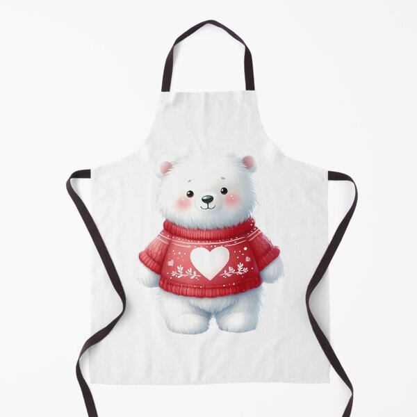 Item preview, A0569 Winter Heart Bear – Adorable Bear-Themed Collectible, Perfect Holiday Gift, Heartwarming Winter Decor, Premium Quality Design designed and sold by angieart68.