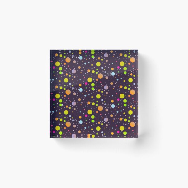 Artikelvorschau, Dunkelviolettes maximalistisches Polka Dot | Lustiges künstlerisches gepunktetes entworfen und verkauft von lausn.