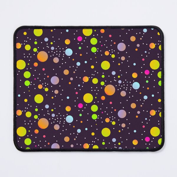 Item preview, Deep purple maximalist polka dot | Fun artistic dotted designed and sold by lausn.