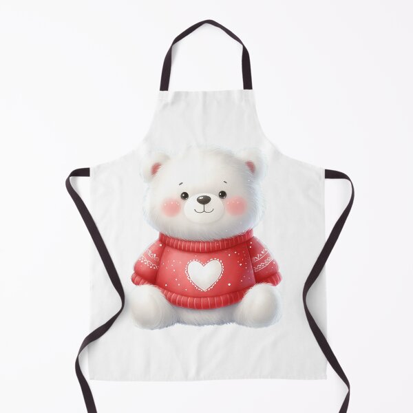 Item preview, A0569 Winter Heart Bear – Adorable Bear-Themed Collectible, Perfect Holiday Gift, Heartwarming Winter Decor, Premium Quality Design designed and sold by angieart68.