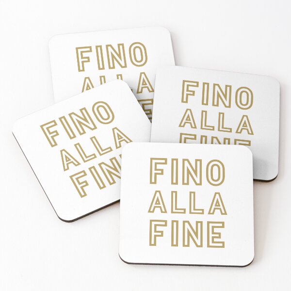 Item preview, Fino Alla Fine gold b designed and sold by VRedBaller.