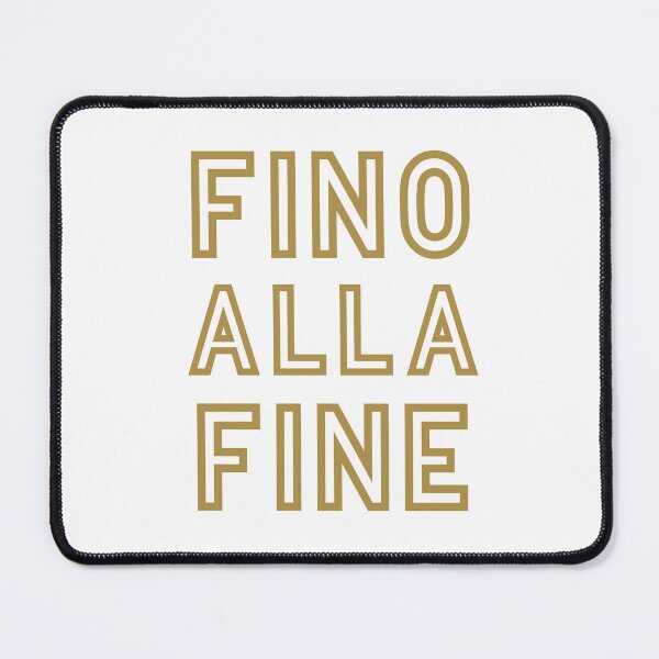 Item preview, Fino Alla Fine gold b designed and sold by VRedBaller.