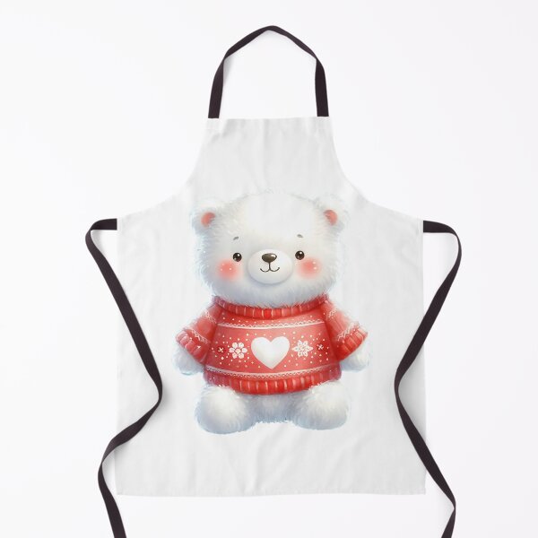 Item preview, A0569 Winter Heart Bear – Adorable Bear-Themed Collectible, Perfect Holiday Gift, Heartwarming Winter Decor, Premium Quality Design designed and sold by angieart68.