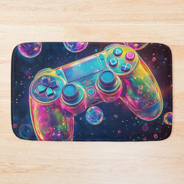 Item preview, Galactic Neon Gamer: Cosmic Controller Art designed and sold by davidonstudio.