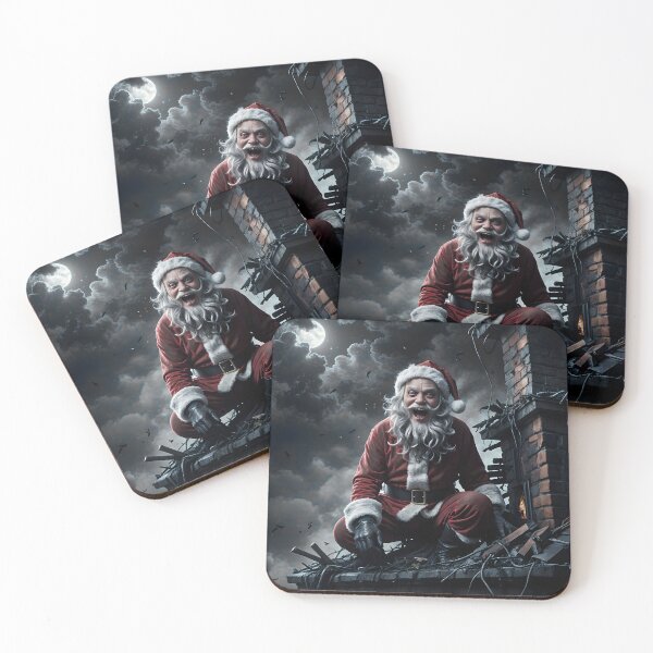 Item preview, Christmas with Santa Claus evil twin designed and sold by dedoma.