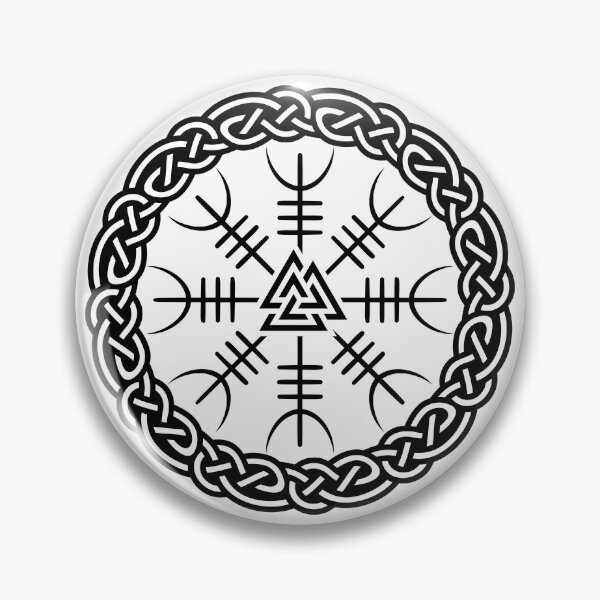 Item preview, Helm of Awe With Valknut , Aegishjalmur  designed and sold by OniPicturesShop.