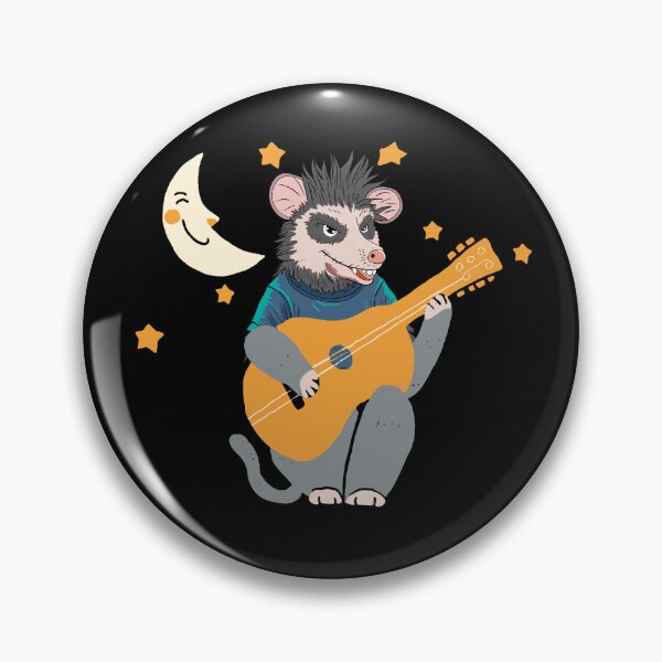 Item preview,  Funny Opossum Playing Banjo designed and sold by box-artshop.
