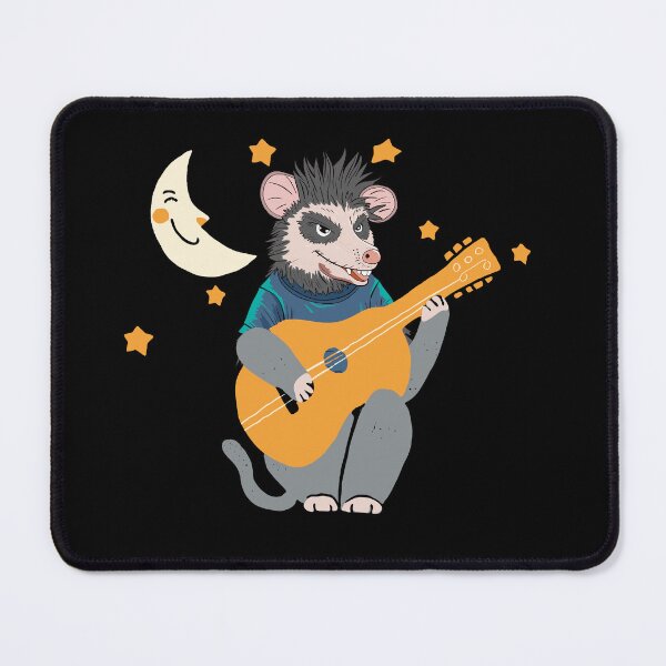 Item preview, Funny Opossum Playing Banjo designed and sold by box-artshop.