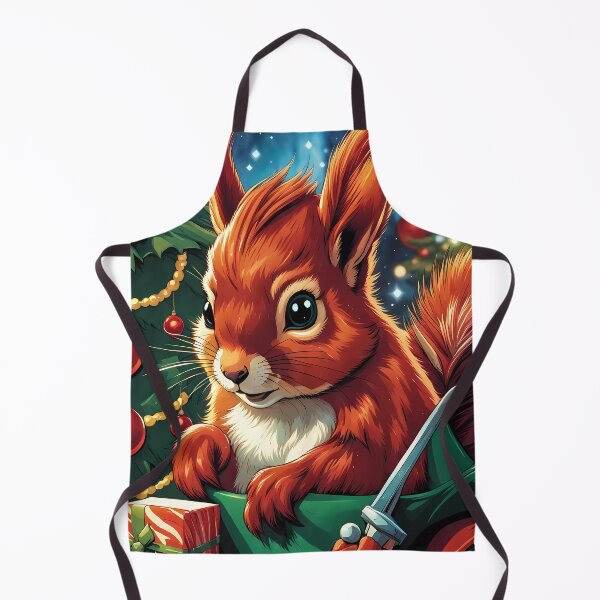 Item preview, Red Squirrel as a Christmas Elf designed and sold by Colin Bentham.