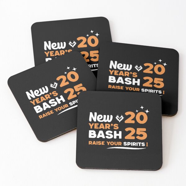 Item preview, New year's bash raise your spirit designed and sold by Visual-digital.