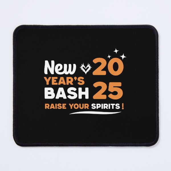 Item preview, New year's bash raise your spirit designed and sold by Visual-digital.