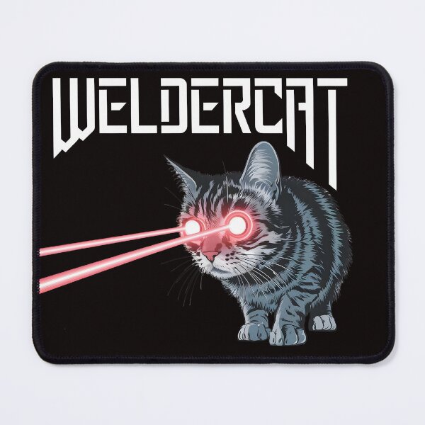 Item preview, Cat welds with its eyes designed and sold by NextDoorShoop.