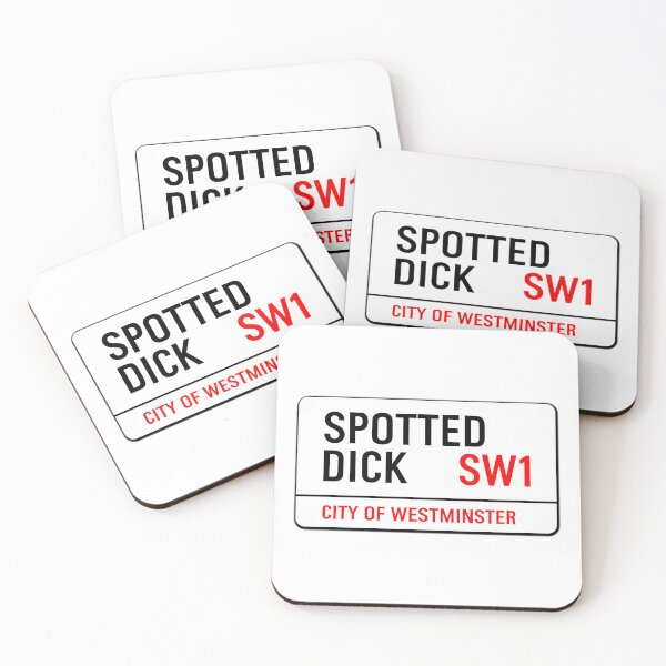 Item preview, Classic London Spotted Dick Road Sign V1a designed and sold by RetrospectUK.