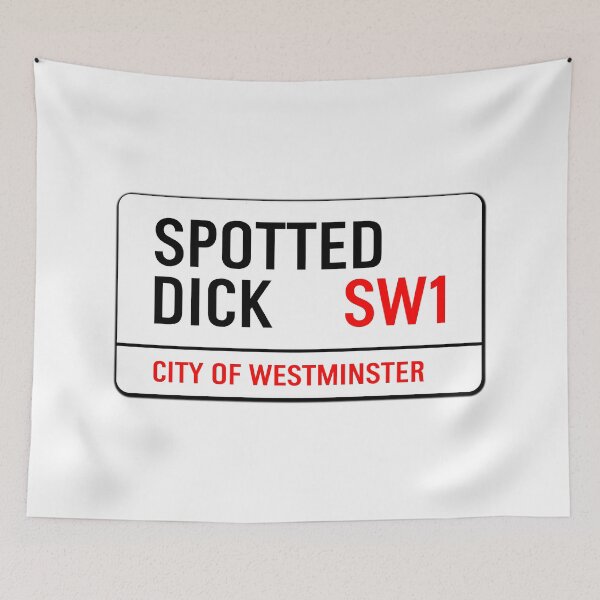 Item preview, Classic London Spotted Dick Road Sign V1a designed and sold by RetrospectUK.