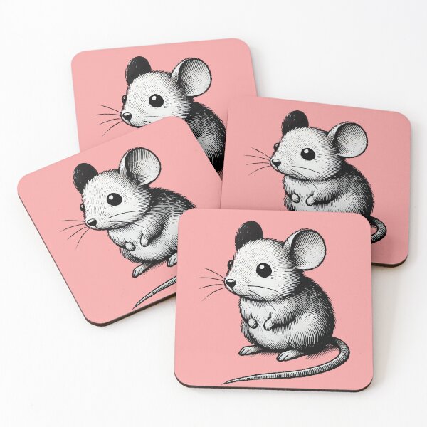 Item preview, Adorable Mouse Art TSQ designed and sold by TSQ.