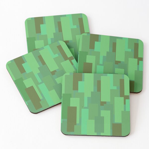 Item preview, Green Geometric Harmony Abstract Green Pattern Layered Green Shapes Minimalist Green Composition designed and sold by TolgaSal.