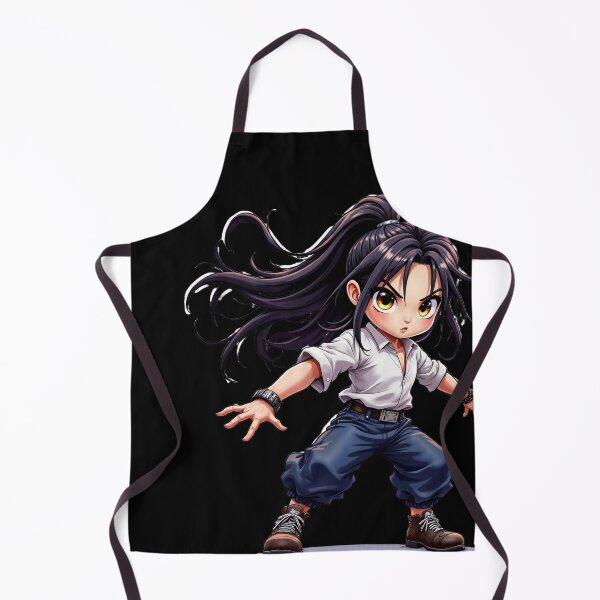 Item preview, Chibi Warrior with Fiery Eyes designed and sold by ArtVibesX.