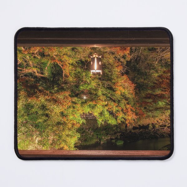 Item preview, Yoshina River Autumn Night Scenery designed and sold by aaronchoi.