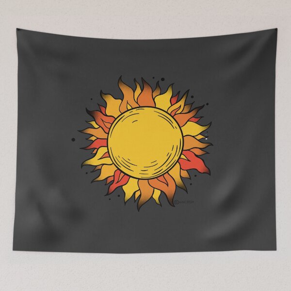 Item preview, Sun Classic Tattoo Design  designed and sold by The-AWC.