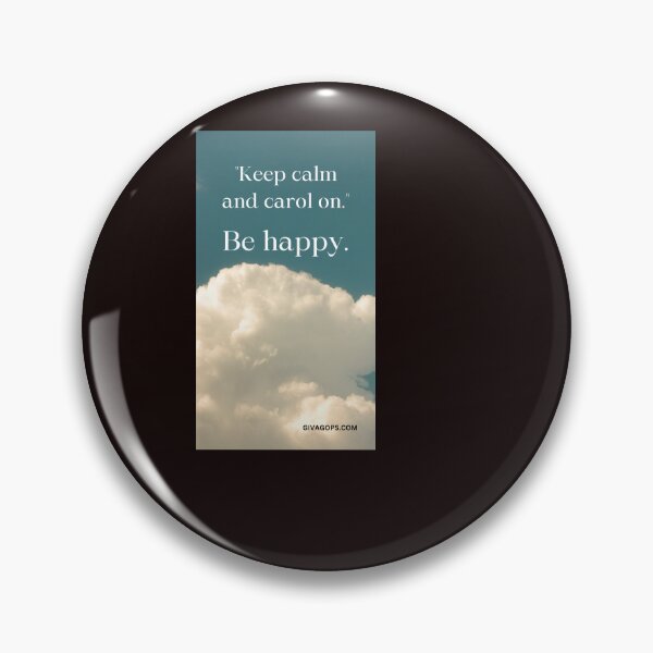 Item preview, "Keep calm and carol on." designed and sold by CUTESTUFFnow.