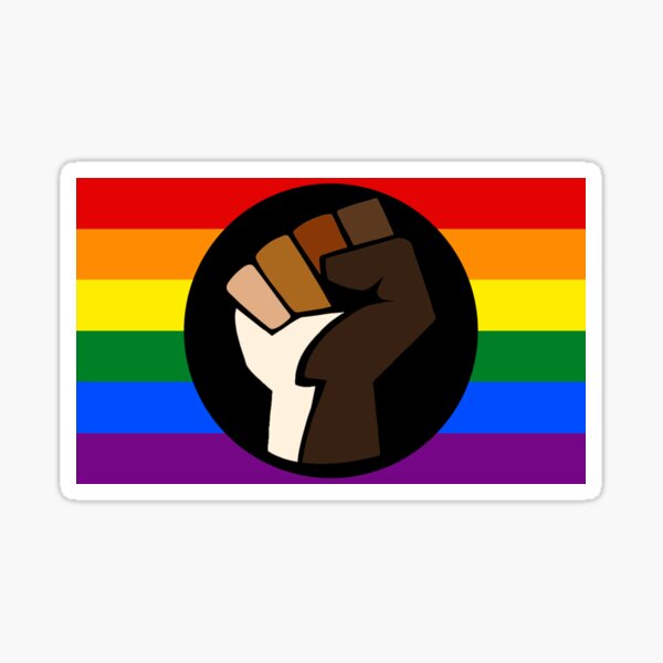 Intersectional Pride Flag Sticker