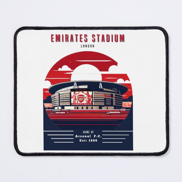 Item preview, Vintage Art Deco Emirates Stadium Poster designed and sold by GenieStudio.