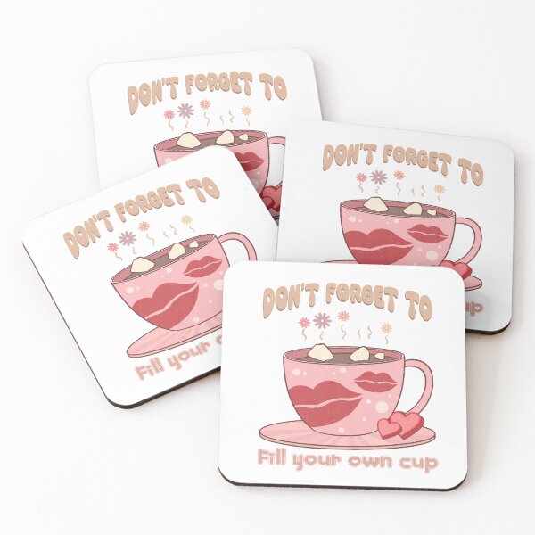Item preview, Dont forget to fill your own cup - Retro - skeleton valentine retro design designed and sold by Dominika Farkašová.