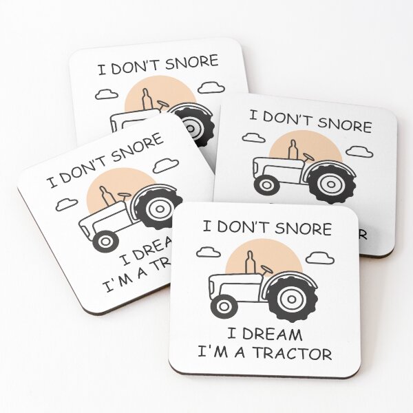Item preview, I Don't Snore I Dream I'm A Tractor designed and sold by NQArtist.
