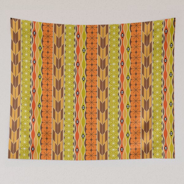 Item preview, 1970s geometric print 1 designed and sold by aimskiis.