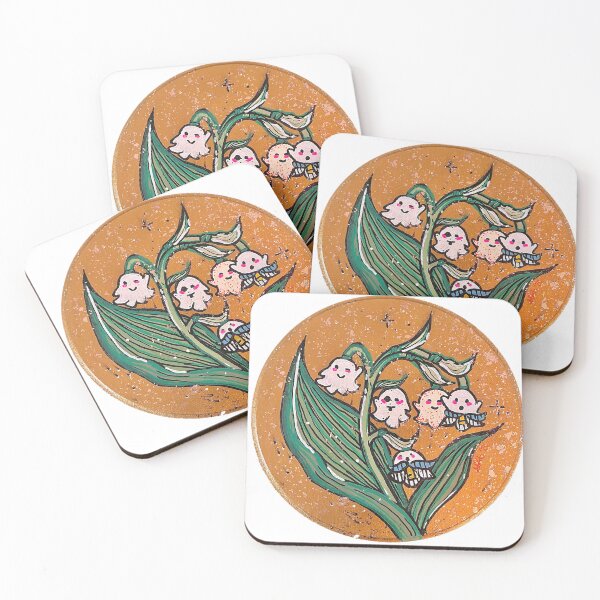 Item preview, “Boo!-Bells” Ghost Flower. designed and sold by Komorebji.