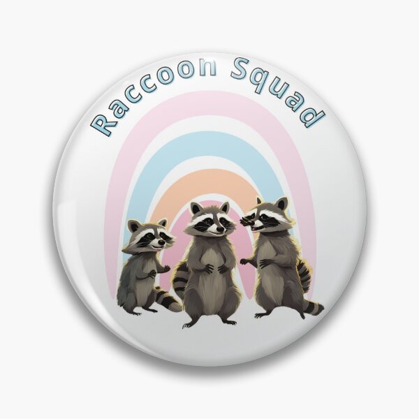 Item preview, Raccoon Squad designed and sold by Ellzbieta.