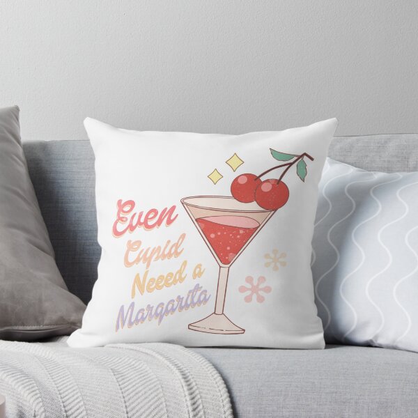 Item preview, Even Cupid needs a margarita - Retro - skeleton valentine retro design designed and sold by Dominika Farkašová.