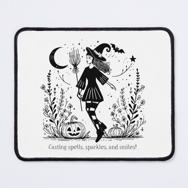 Item preview, Casting spells, sparkles, and smiles! designed and sold by witchlingart.