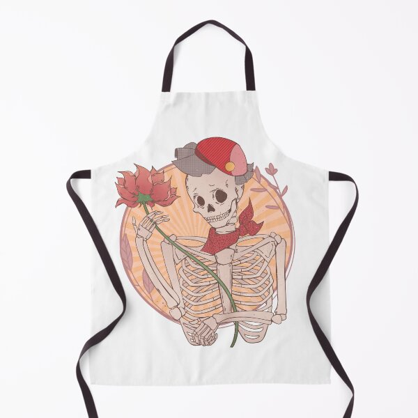 Item preview, Love Skeleton flower - Retro - skeleton valentine retro design designed and sold by Dominika Farkašová.