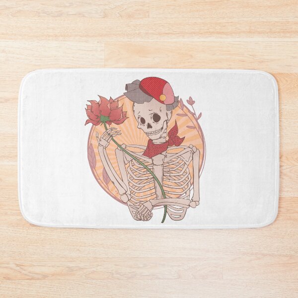 Item preview, Love Skeleton flower - Retro - skeleton valentine retro design designed and sold by Dominika Farkašová.