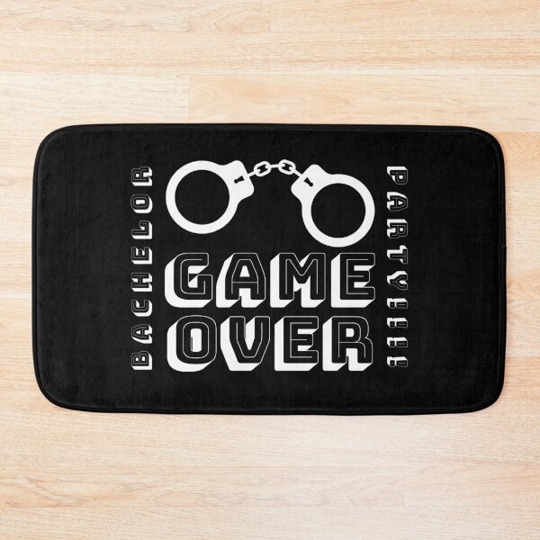 Item preview, Bachelor Party Game Over Handcuffs designed and sold by aipolohu.