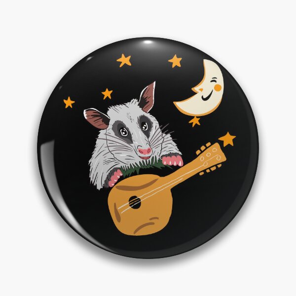 Item preview, Funny Opossum Playing Banjo designed and sold by box-artshop.