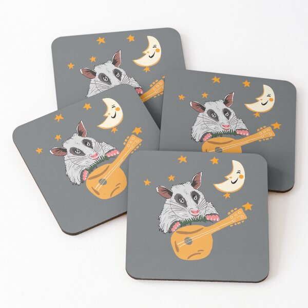 Item preview, Funny Opossum Playing Banjo designed and sold by box-artshop.