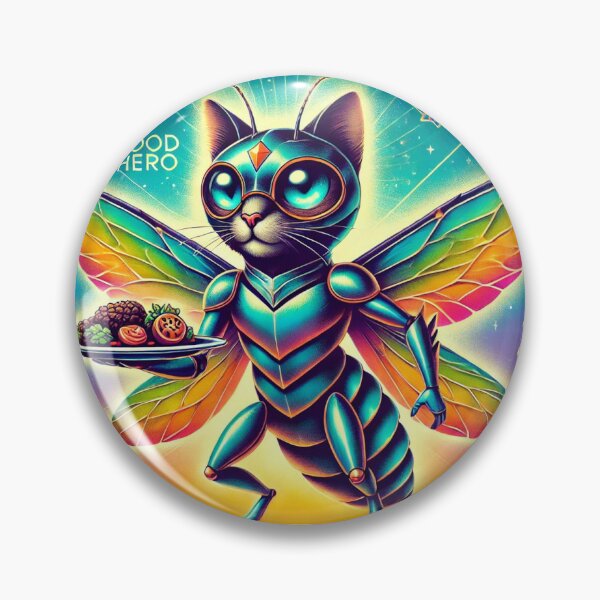 Artikelvorschau, Kat-Insect Voedselheld Superstar entworfen und verkauft von Alta-store.