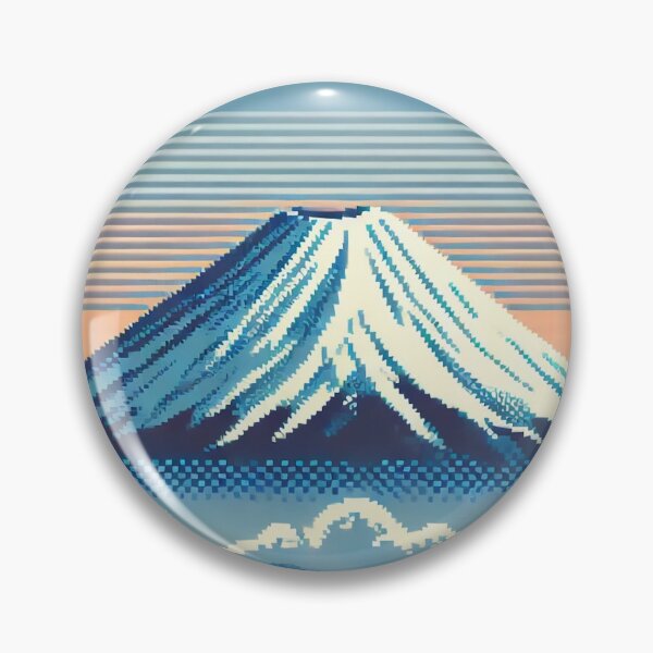 Item preview, Mount Fuji low colour palette  designed and sold by GingaDesigns.