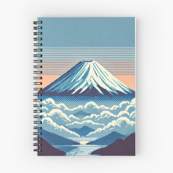 Item preview, Mount Fuji low colour palette  designed and sold by GingaDesigns.
