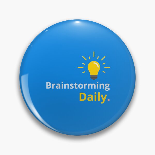 Item preview, Brainstorming Daily designed and sold by musthavewords.
