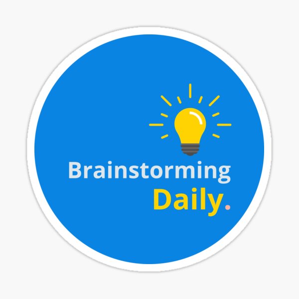 Item preview, Brainstorming Daily designed and sold by musthavewords.