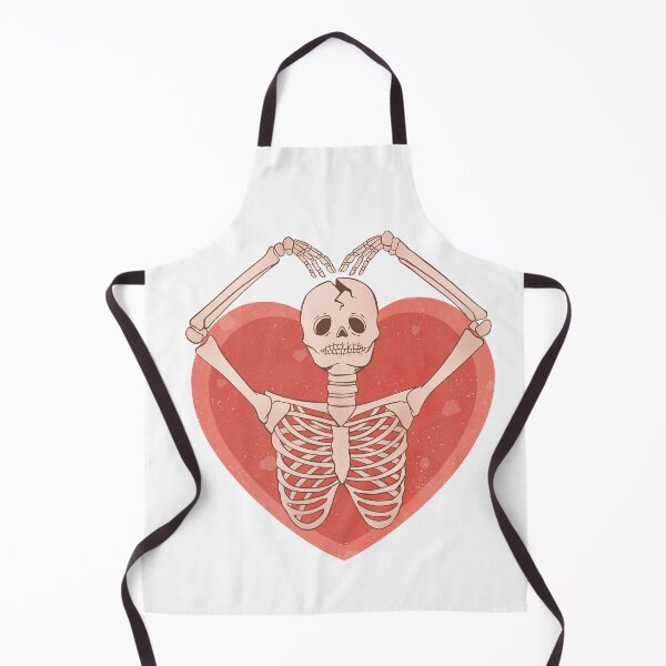 Item preview, Skeleton-Heart-Valentine - Retro - skeleton valentine retro design designed and sold by Dominika Farkašová.