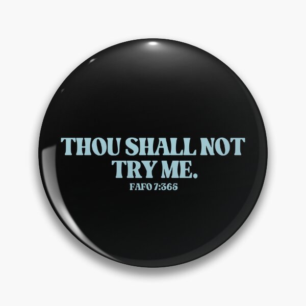 Item preview, Thou Shall designed and sold by SpiritualVision.