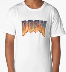 Doom - RETRO LOGO - Long T-Shirt