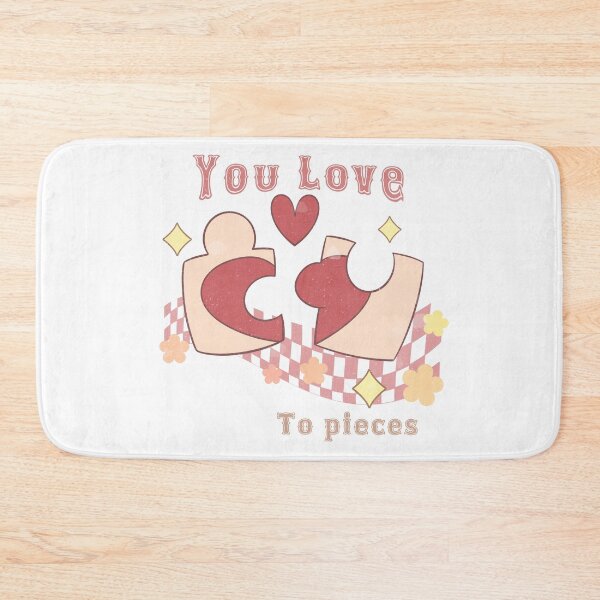 Item preview, You-Love-to-Pieces-Retro - valentine retro design designed and sold by Dominika Farkašová.